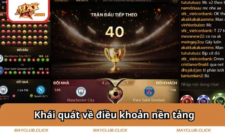 Điều Khoản Sử Dụng MAYCLUB 1 Khái quát về điều khoản nền tảng